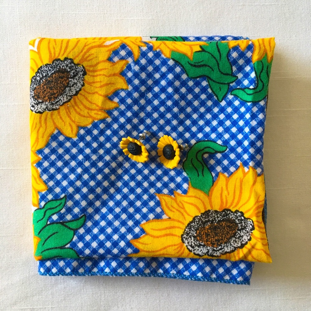🇺🇸🌻Vintage Sunflower Curated Set - Made in the 🇺🇸 🌻